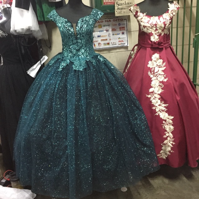 shopee long gown