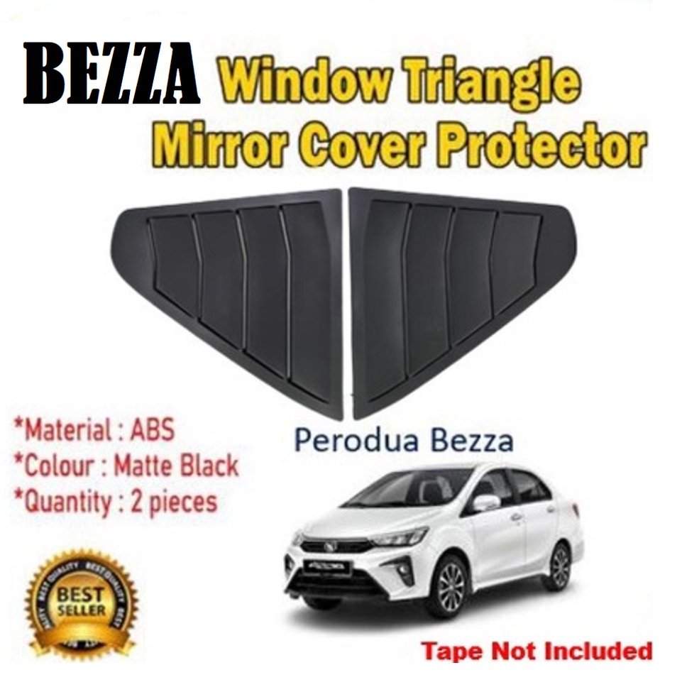 Perodua Bezza Window Cover Car Rear Window Cover Mustang Shark Louver