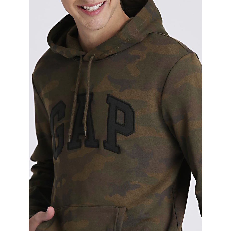 gap camo sweatshirt