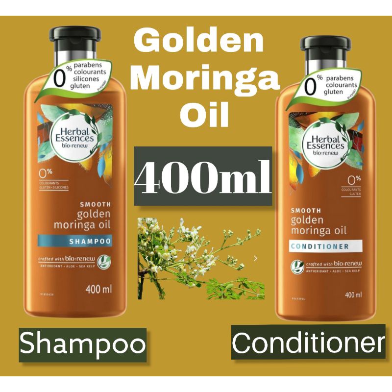 Herbal Essences Golden Moringa Conditioner 400ml Shopee Philippines