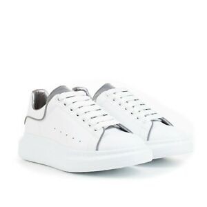 alexander mcqueen sneakers white grey