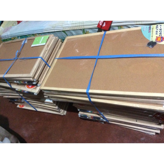 Cork board lightweight by daiso japan cork board 48x33cm Shopee