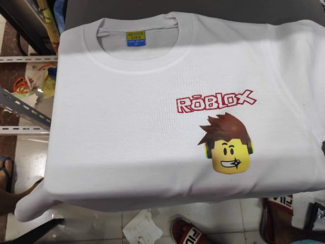 Roblox Kids Cotton Shirts Shopee Philippines - roblox shirt real life