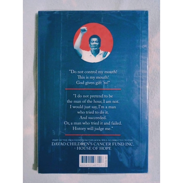 The Duterte Manifesto - ABS-CBN Publishing Book Novel President Rodrigo Digong Duterte — view 2