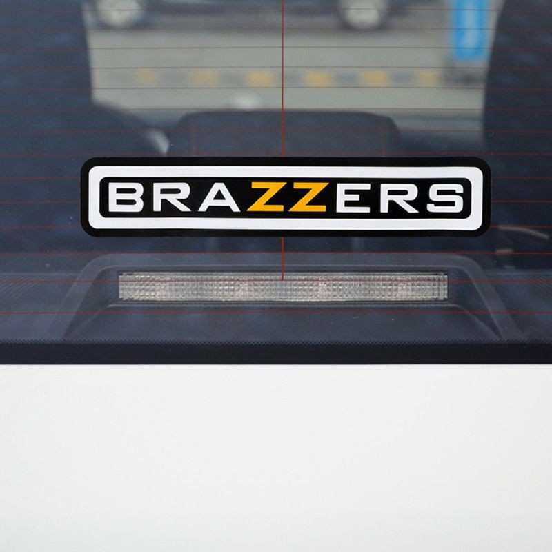 brazzers car decal