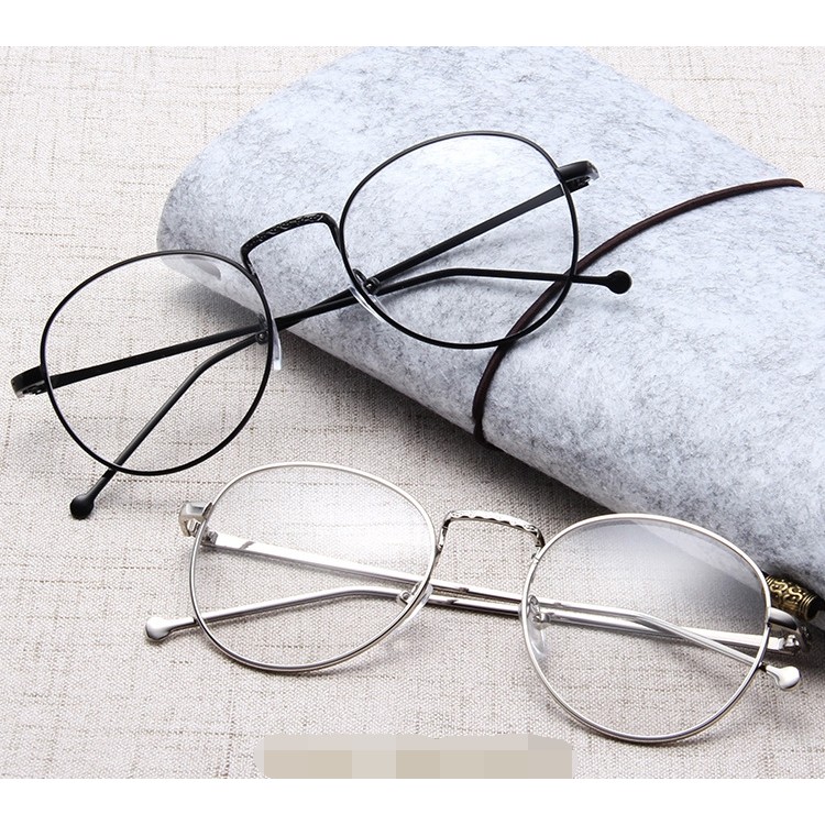 round glasses metal frame
