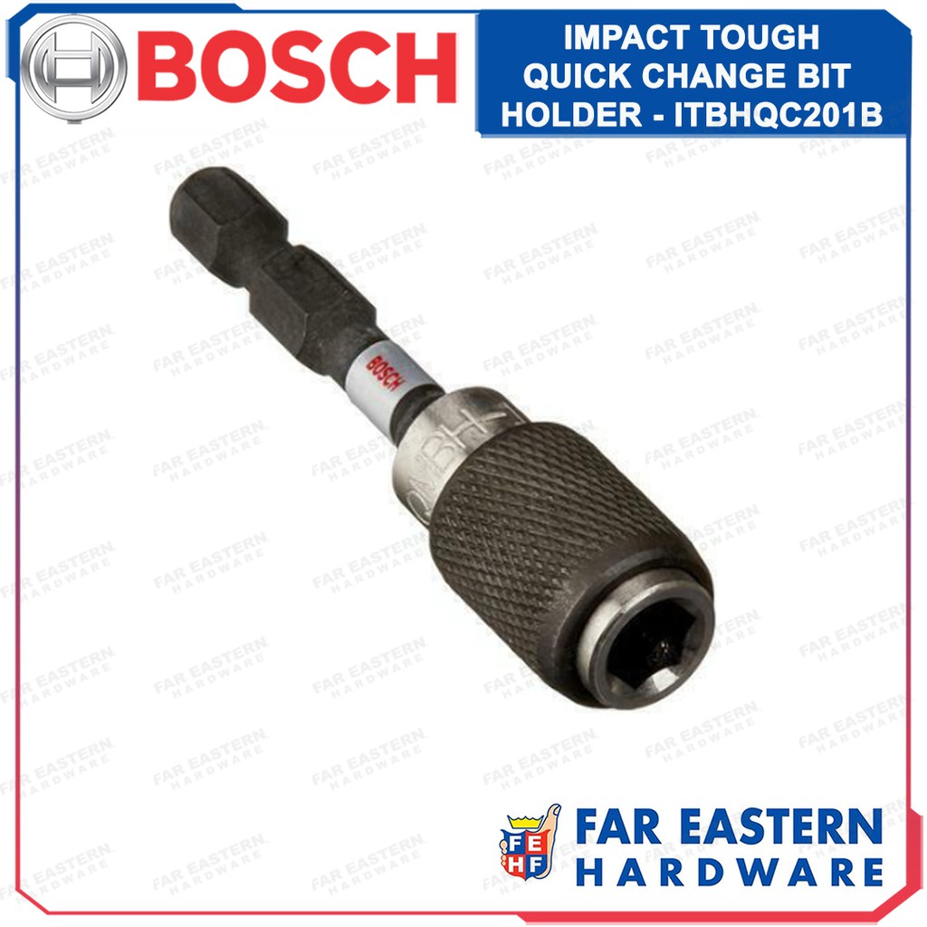 BOSCH Impact Tough Quick Change Bit Holders 2" ITBHQC201B 1PC RBAC