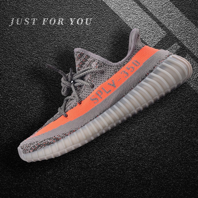 yeezy 350 boost orange and grey