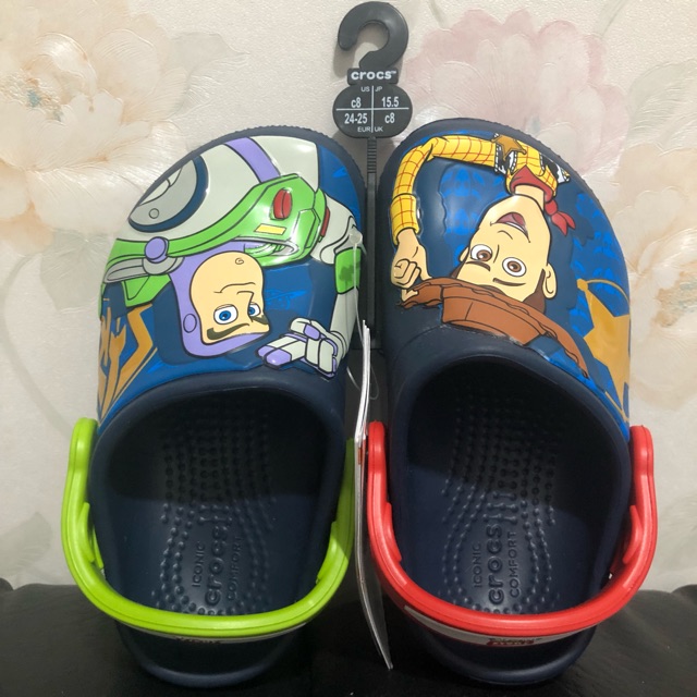 buzz and woody crocs