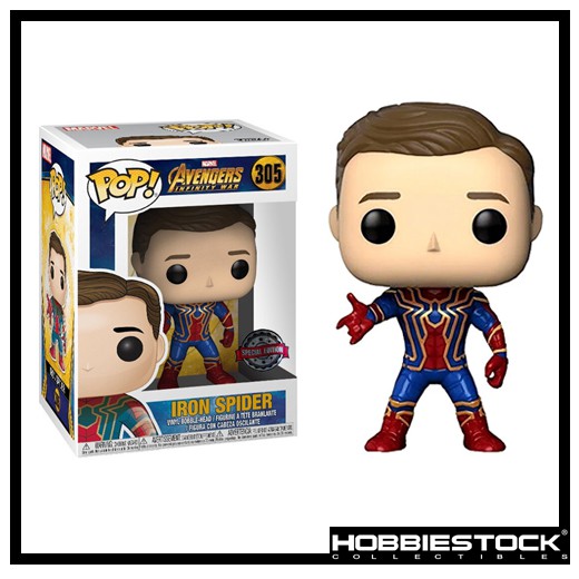 funko pop iron man infinity war unmasked