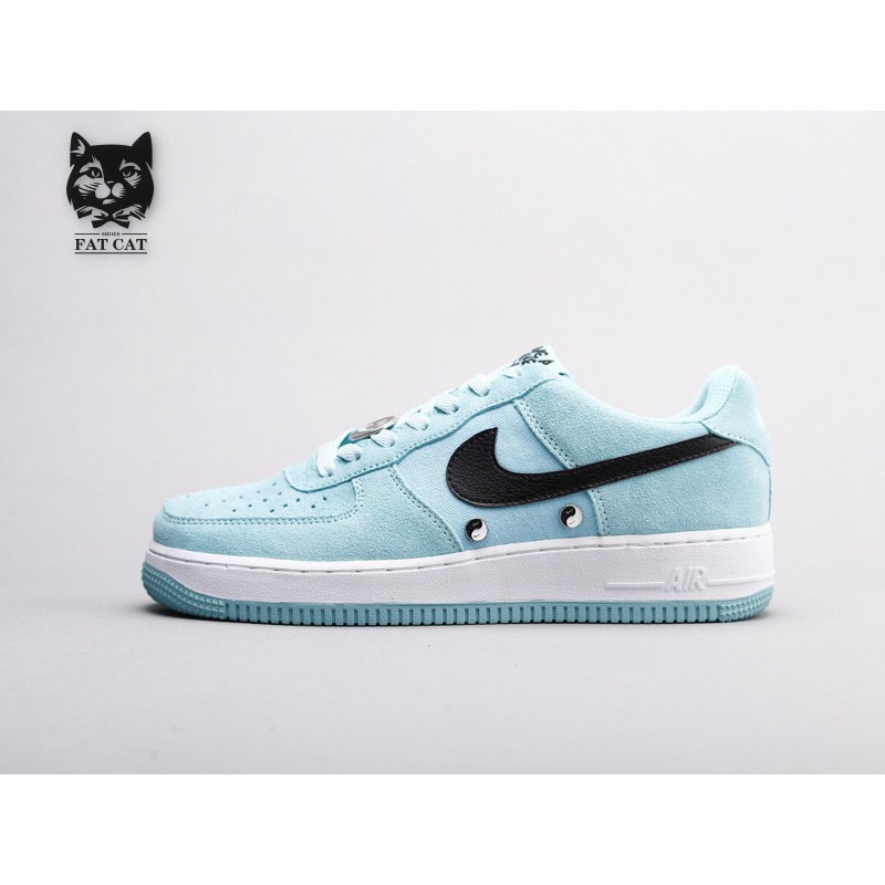 blue nike air force ones