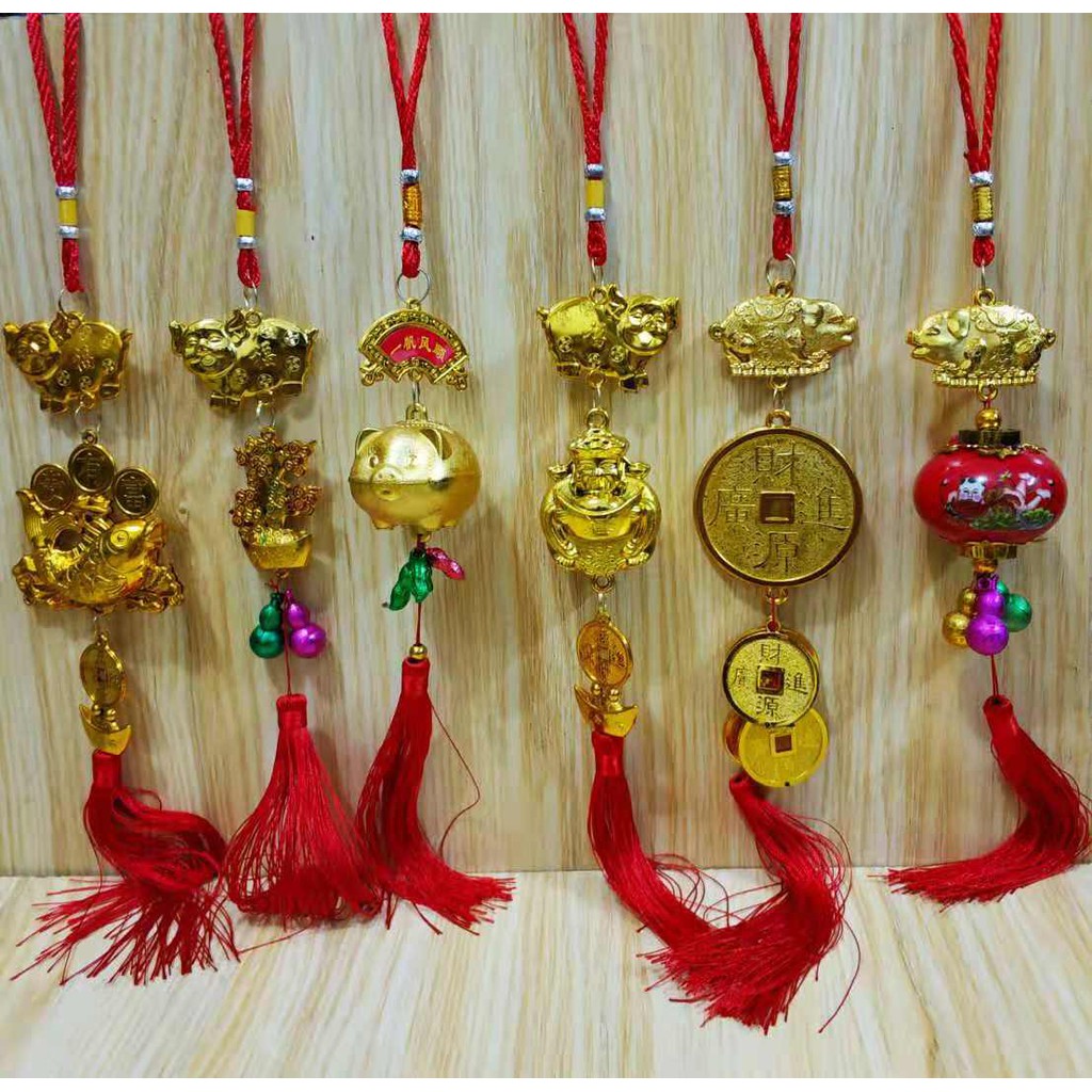 2021 Year Of The Ox Door Hanging Lucky Charm Shopee Philippines