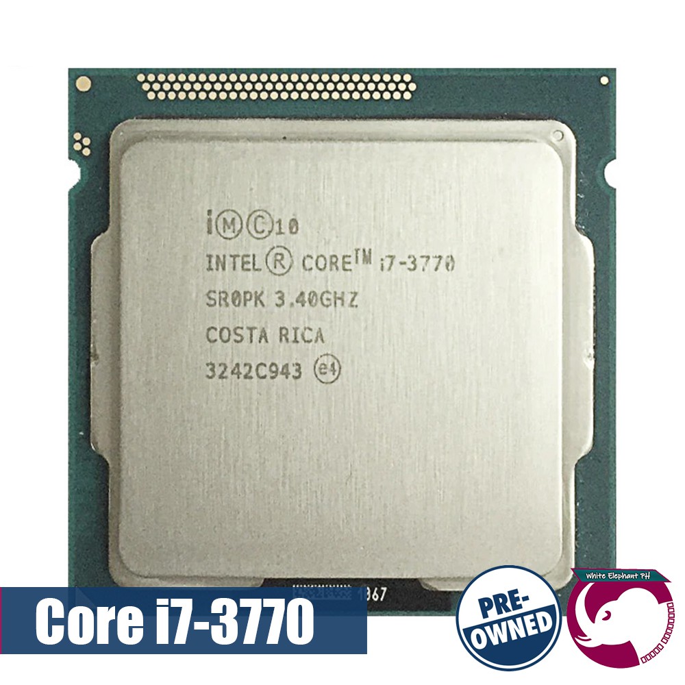 Intel core i7 3770 3 40ghz lga 1155 desktop processor shopee philippines