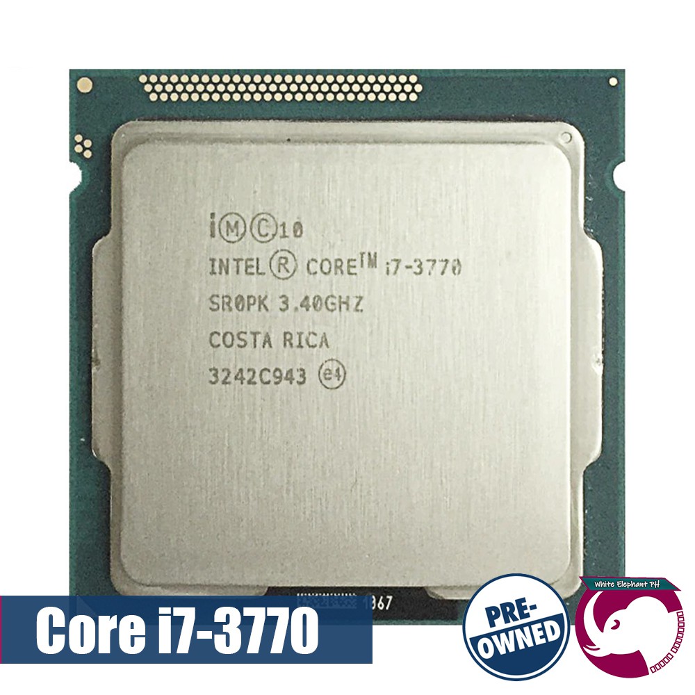 Intel Core i7-3770 3.40GHz LGA 1155 Desktop Processor | Shopee Philippines