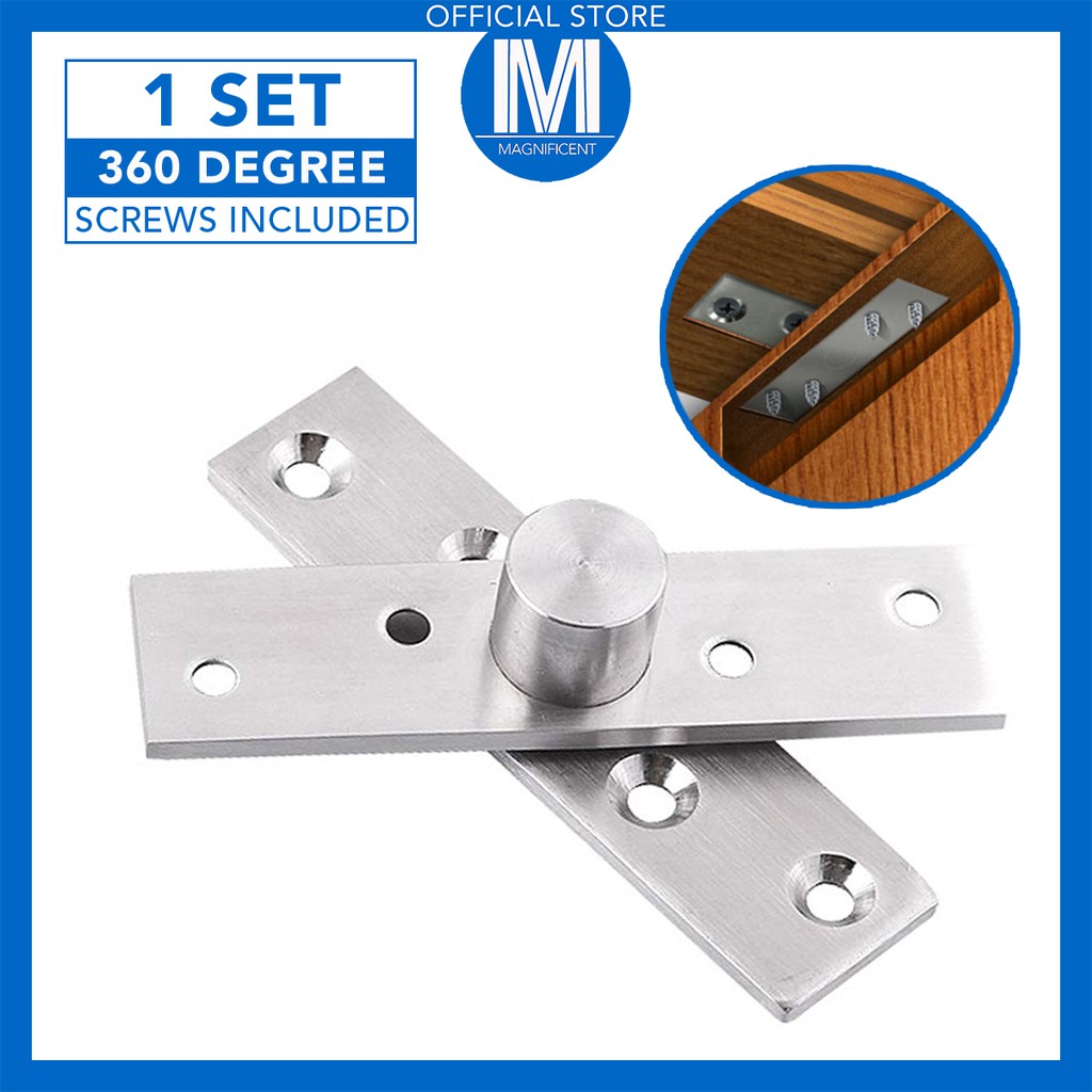 Stainless 360 Degree Rotating Pivot Hinge Shopee Philippines