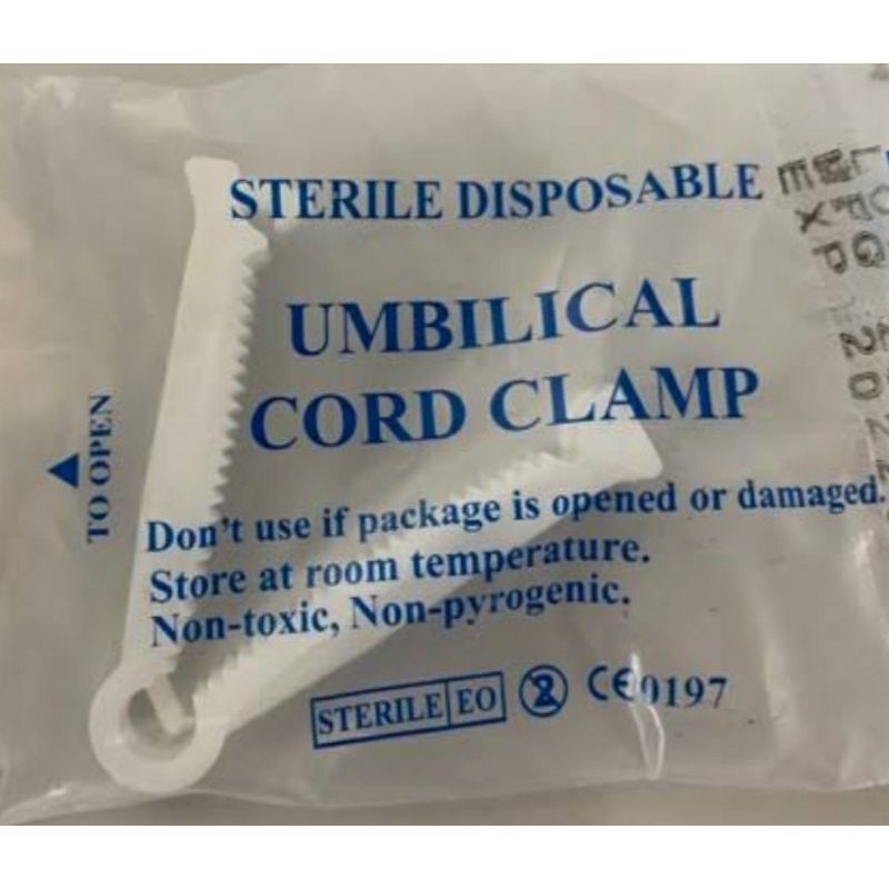 Umbilical Cord Clamp (Sterile disposable) Shopee Philippines