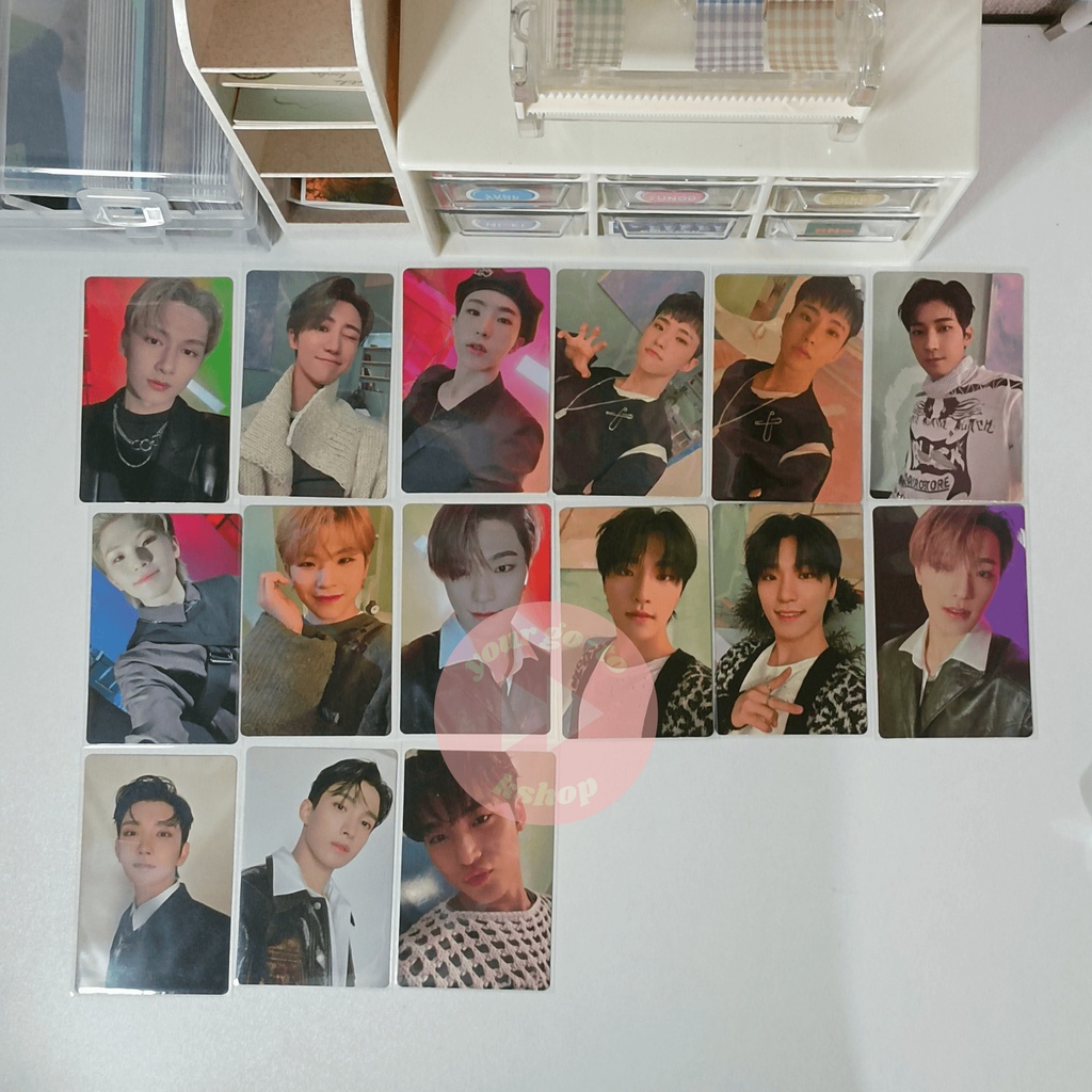 Seventeen Attacca Carat Version Photocard Official and Power of Love ...