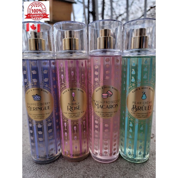 Fragrance Mist Gourmand Collection Bath & Body Works Shopee Philippines