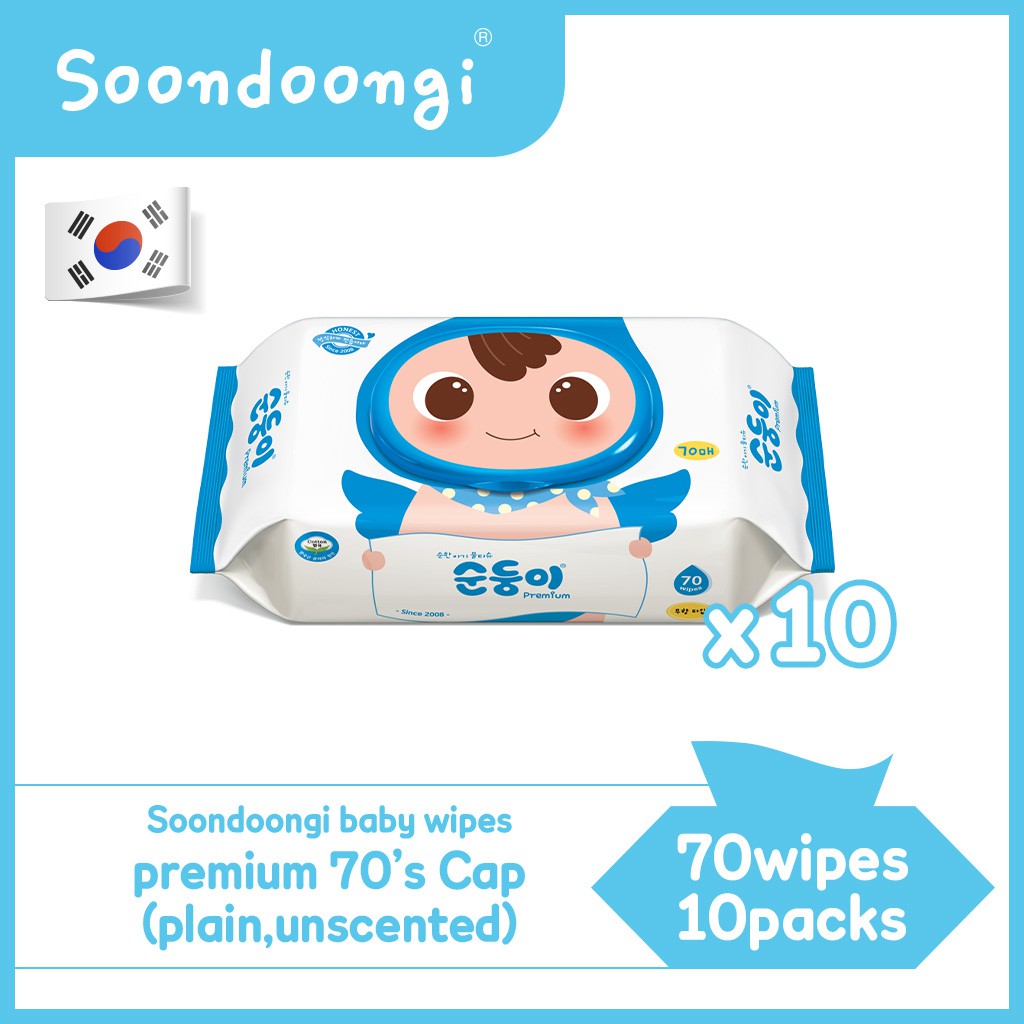 premium fragrance free baby wipes