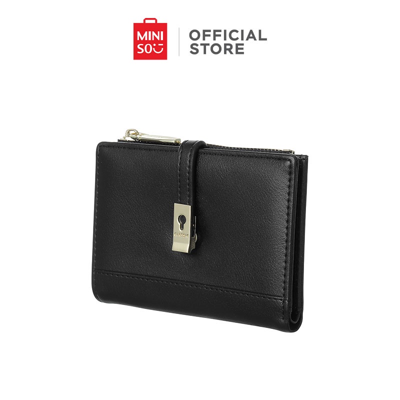 MINISO Women Short Bifold Zipper Wallet | Shopee Philippines