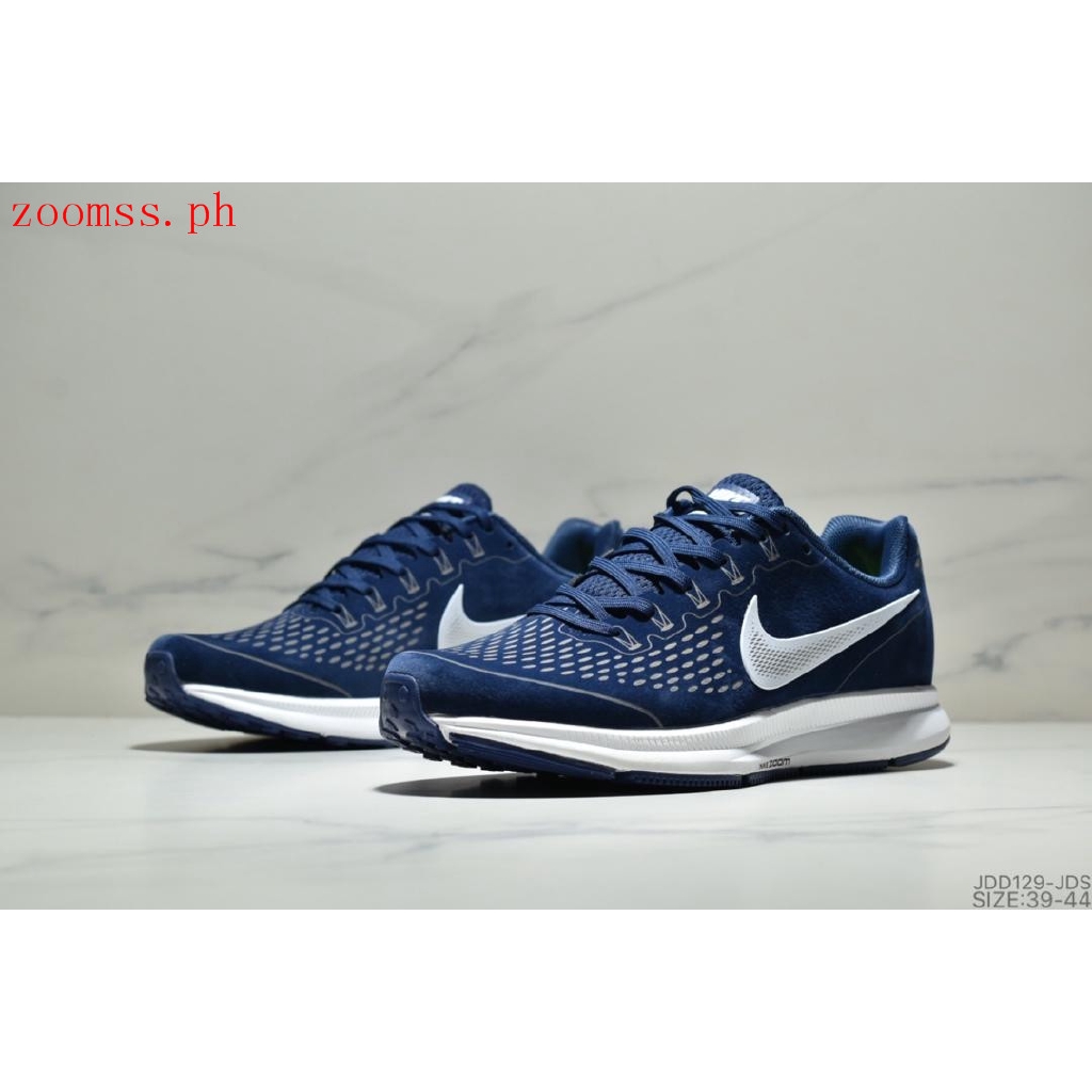 NIKE ZOOM PEGASUS 34 Pig eight leather sports shoes | Shopee Philippines