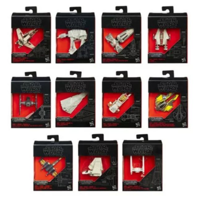 star wars titanium series