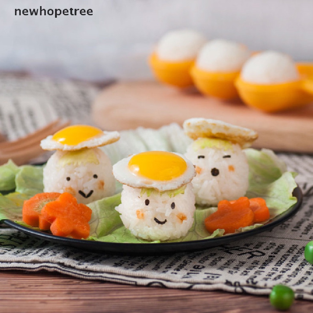 NTPH Baby Rice Ball Mold Shakers Food Decoration Kids Lunch DIY Sushi
