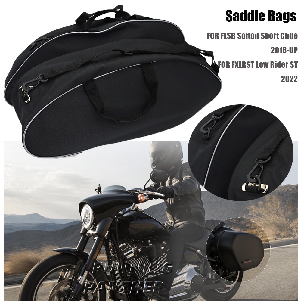 Hard Saddlebag Luggage Liners Tour Pack Soft Liner Bags For FLSB