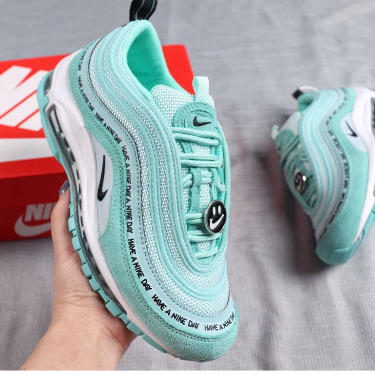 aqua green nike shoes