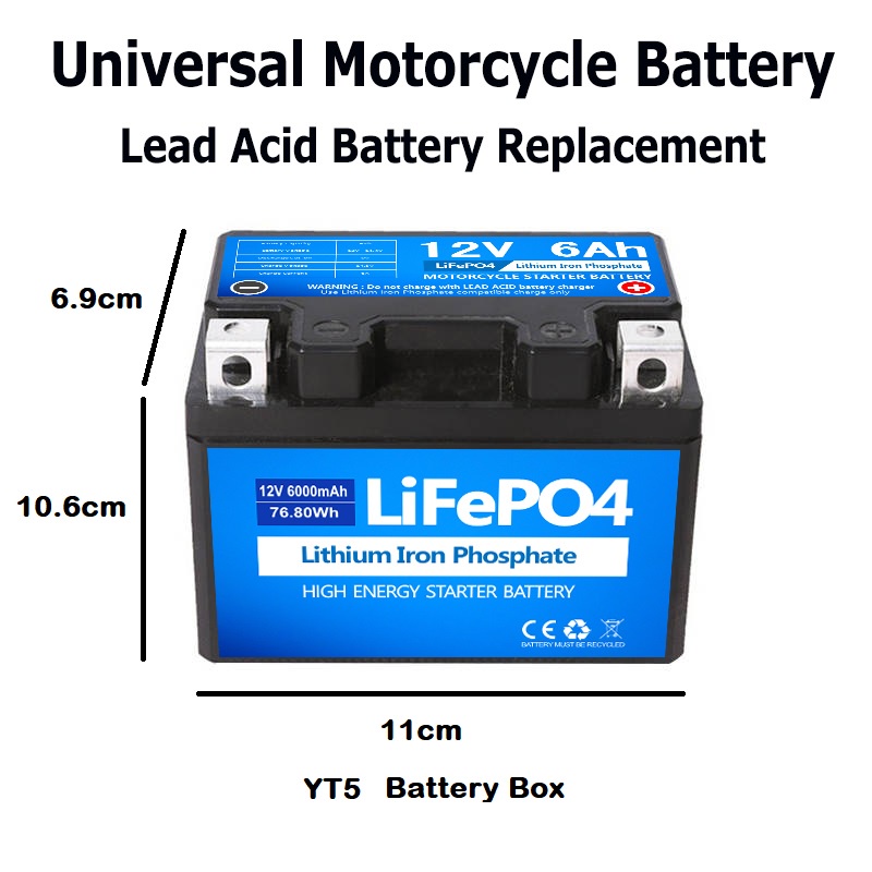 Lithium Motorcycle Battery Box Shopee Philippines