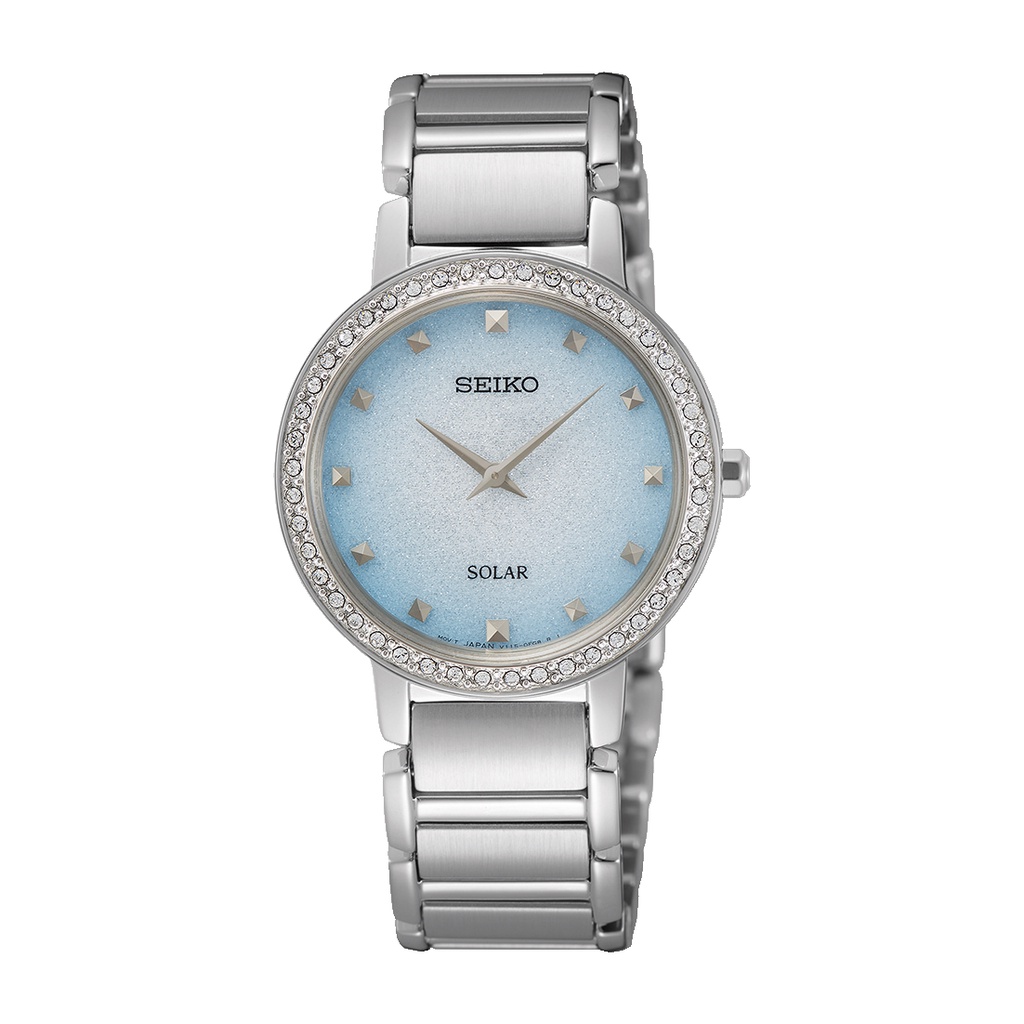 Seiko SUP447P1 Women's Solar Watch, Stainless Steel, Splash Resistant |  Shopee Philippines