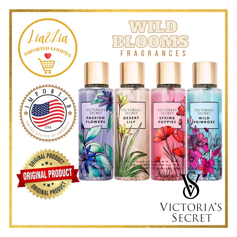 Victoria's Secret Wild Blooms Fragrance Mist | Passion Flowers - 8.4 oz ...