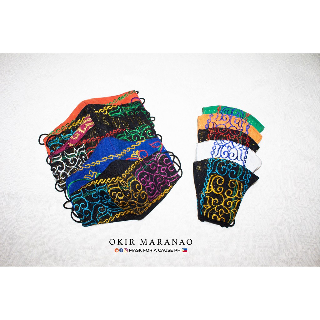  OKIR  MARANAO  HANDWOVEN MASKS Shopee Philippines