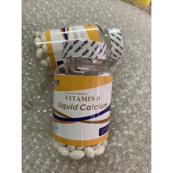 vitamin D liquid calcium 200pcs. Shopee Philippines