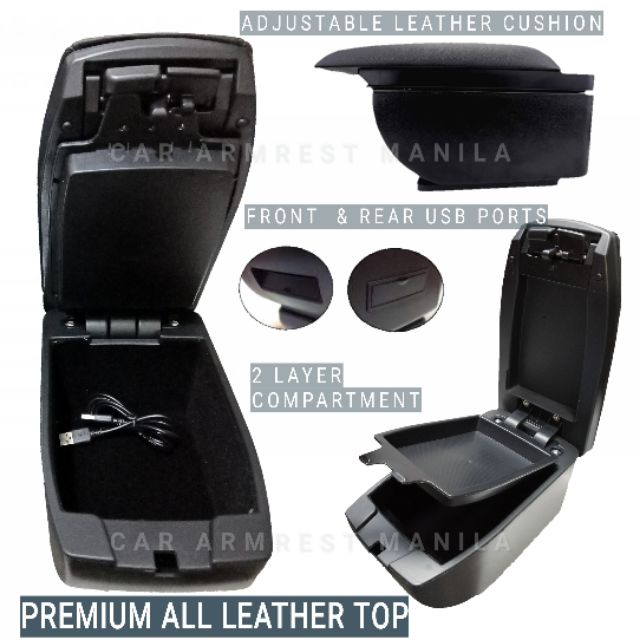 Honda Brio Car Armrest Premium Console Shopee Philippines