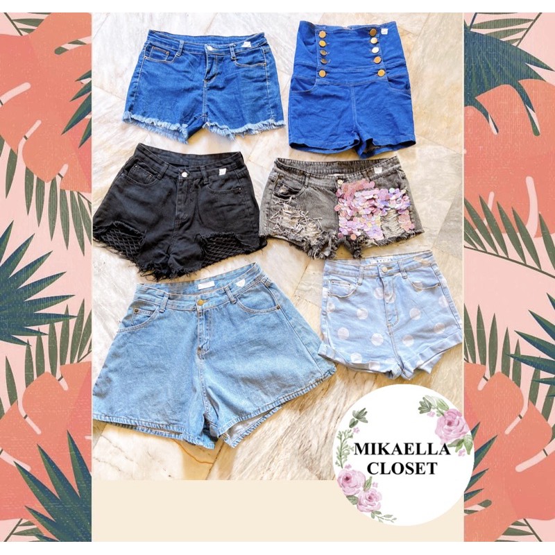 size 20 jean shorts
