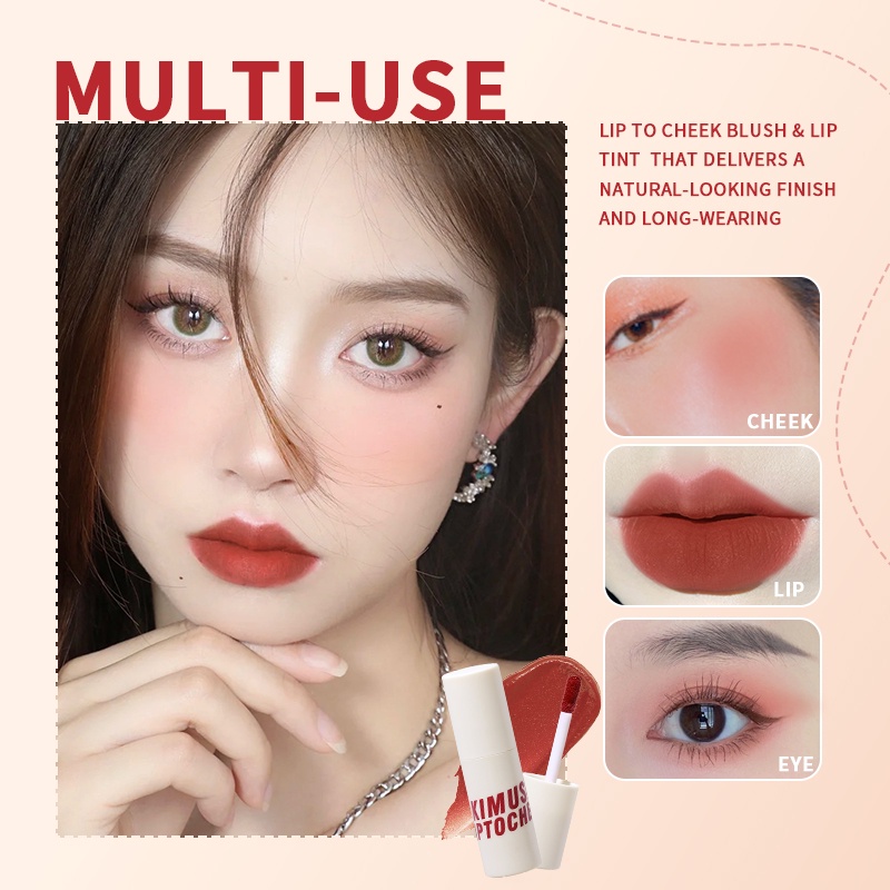 KIMUSE Matte Liquid lipstick Lip Tint waterproof Long Lasting and Mask