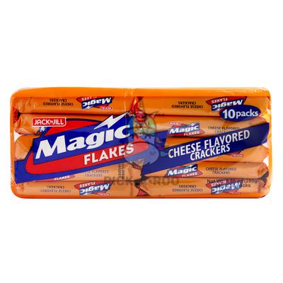 MAGIC FLAKES CHEESE CRACKERS (10s x 28g) | Shopee Philippines