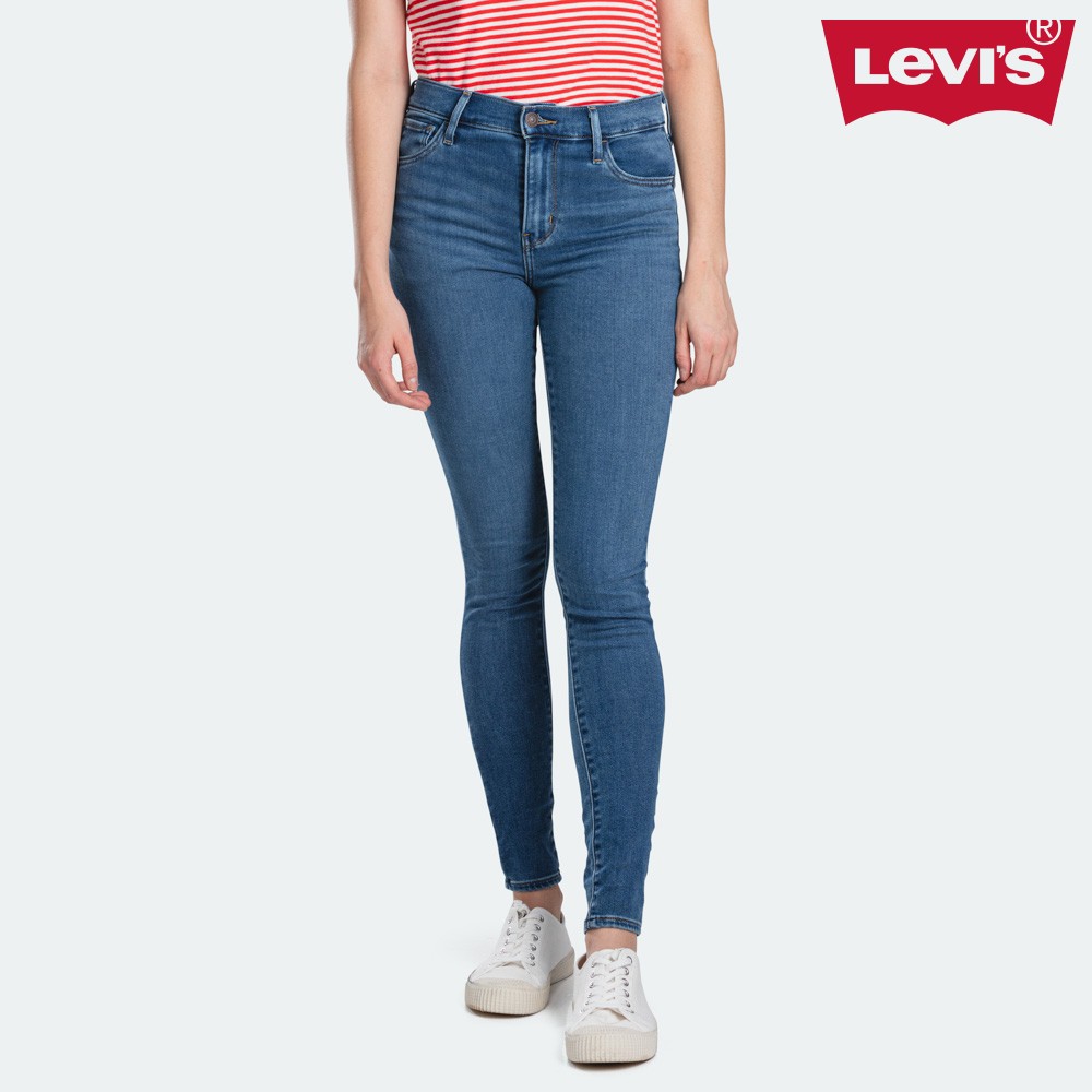 high rise levi jeans