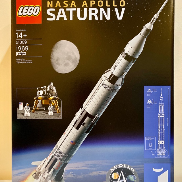 saturn v model lego