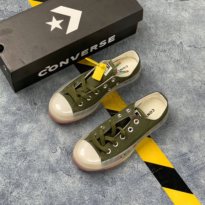 converse moss green
