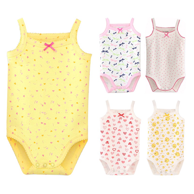 sleeveless onesies for baby girl