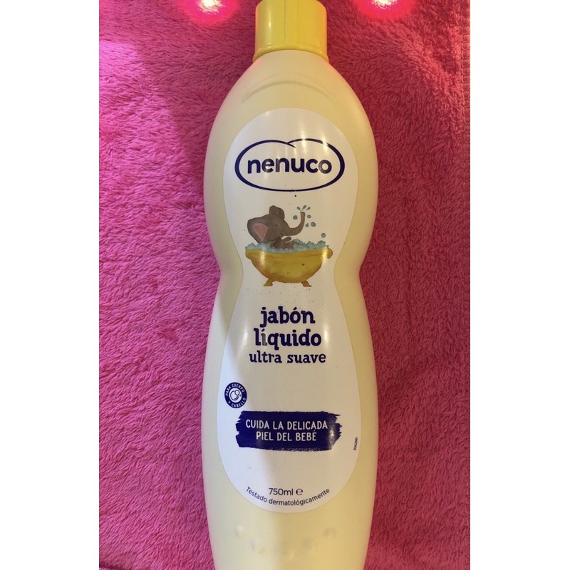 Nenuco Ultra Suaves Flüssigseife Aloe Vera – 1125 Ml Für Zarte Babyhaut
