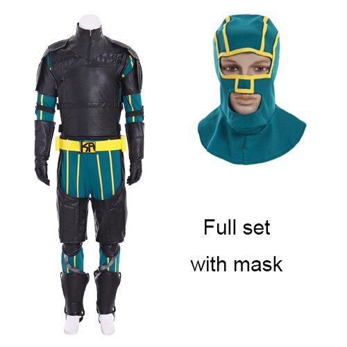 Cosplaydiy Free Shipping Kick Ass Cosplay Costume Kick-Ass Dave 