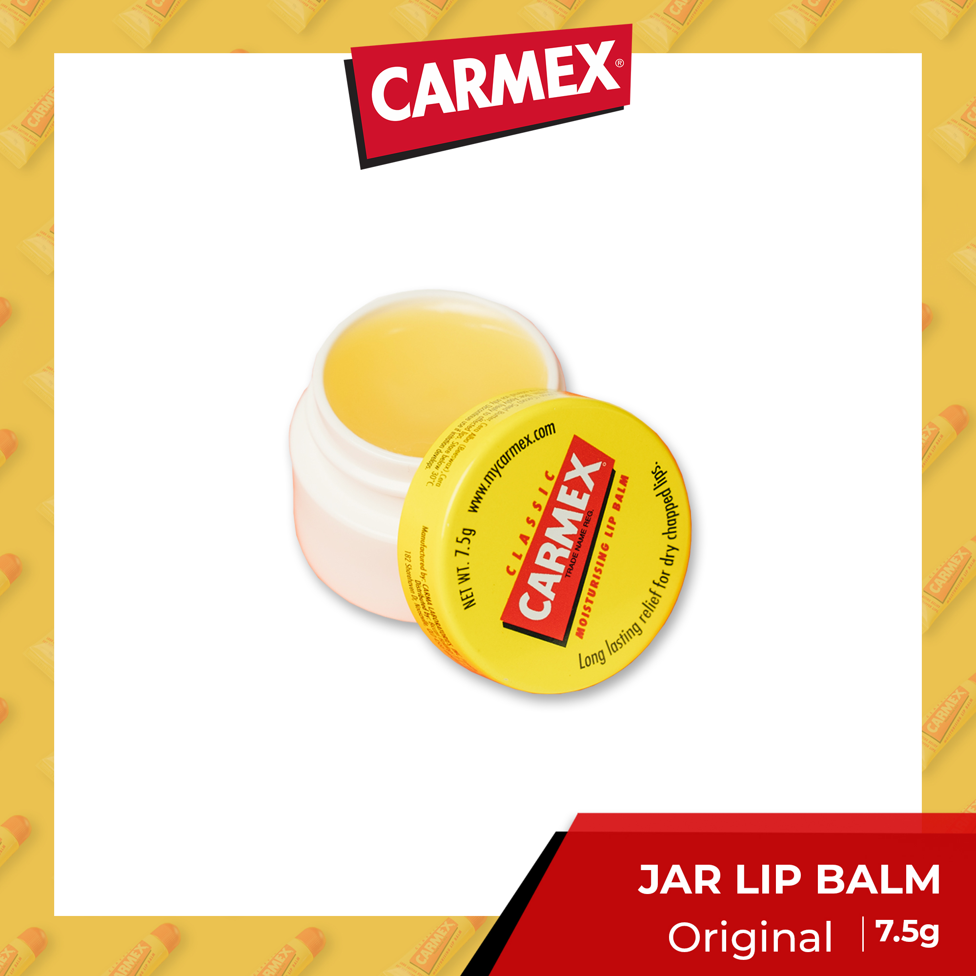 Carmex Moisturizing Lip Balm Jar 7 5g Unboxed Shopee Philippines