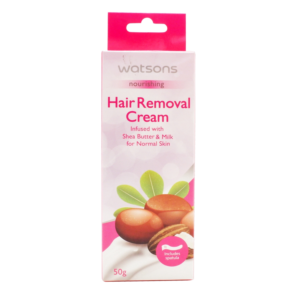 Watsons Milk Shea Butter Hair Removal Cream 50g Shopee Philippines