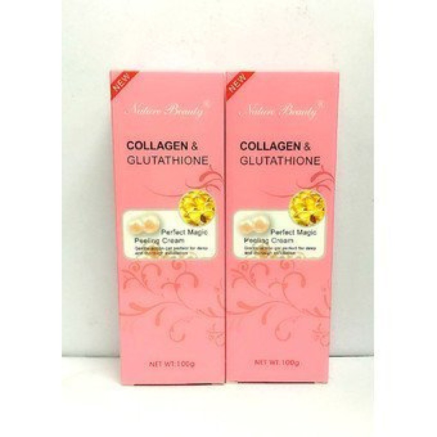 Nature Beauty Collagen and Glutathione Peeling Cream 100g by2s | Shopee ...