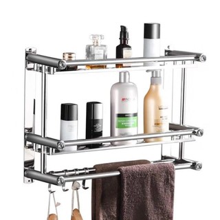 ⭐SanLiu⭐Bathroom Towel Holder Stainless steel wall-mounted towel rack-Z483 #5