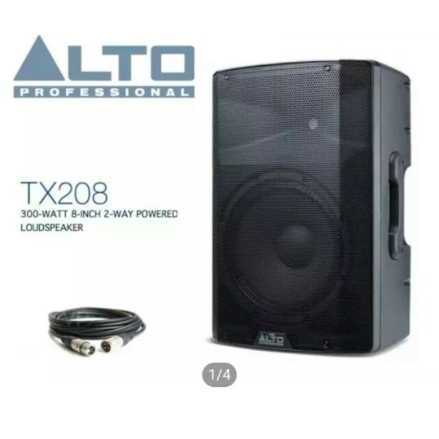 alto 8 inch powered speaker