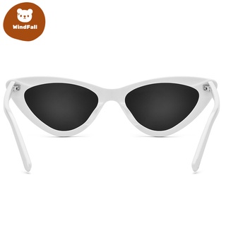 Hip-hop Small Cat Eye Sunglasses Fashion Women Eyeglasses with Retro Style Shades glasses WF #6